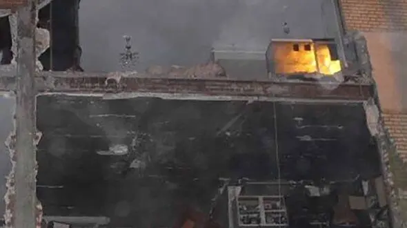 انفجار شدید خانه در کلاک کرج 