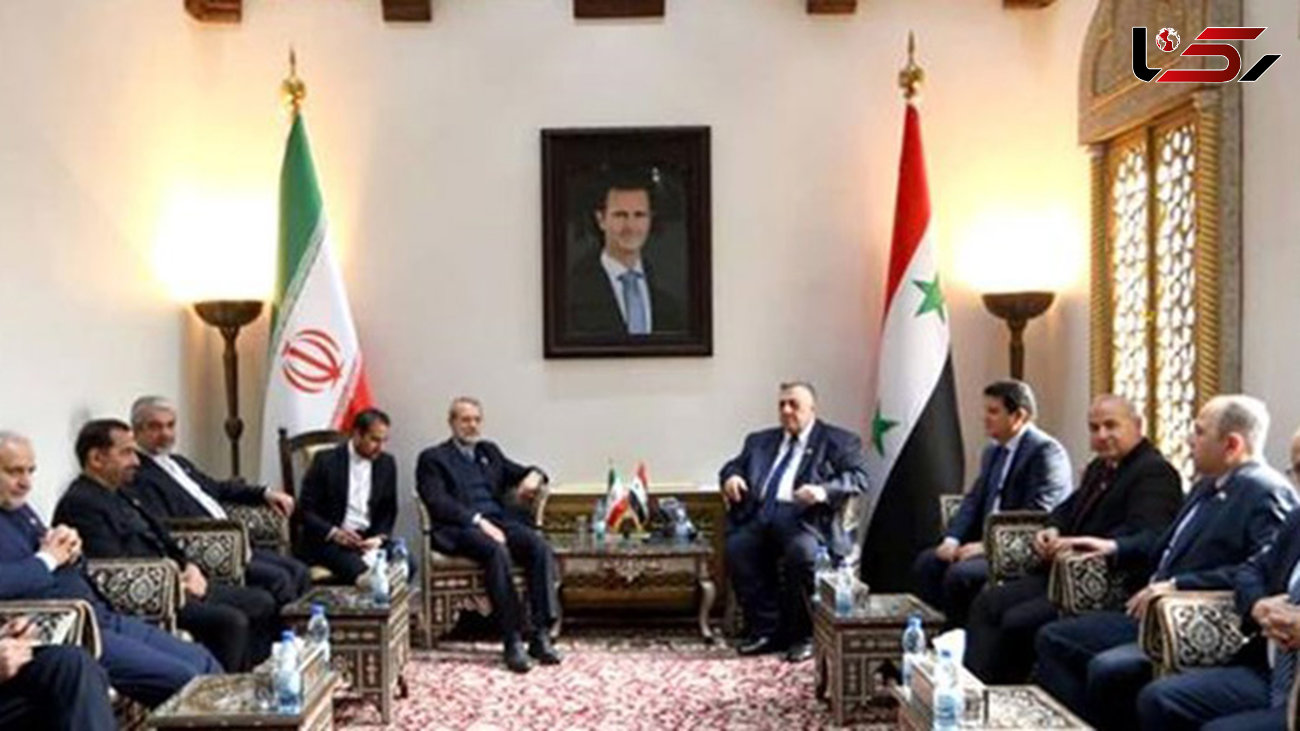 علی لاریجانی: ایران در بازسازی‌ها کنار سوریه ایستاده است