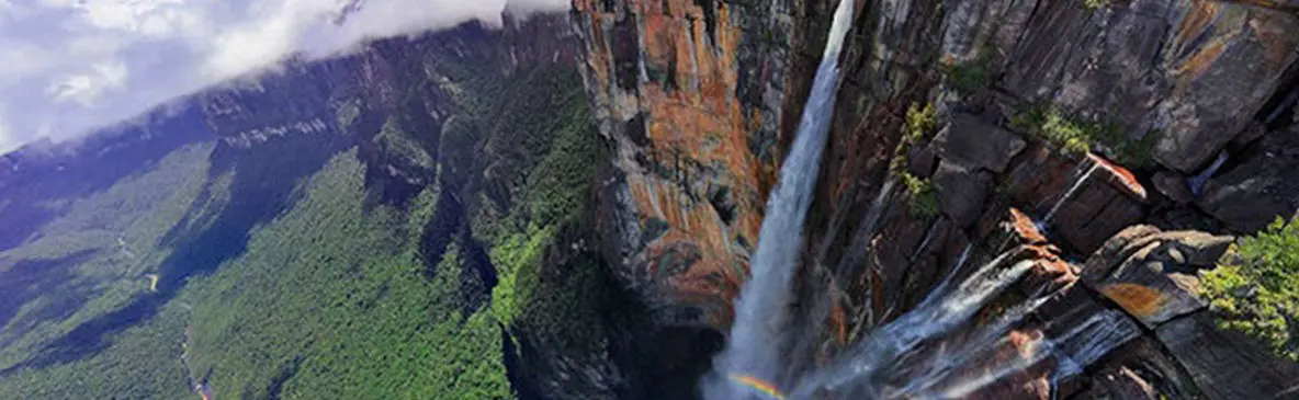 آبشار آنجل، شگفتی طبیعی ونزوئلا + فیلم