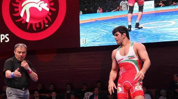 پیام نابغه ایرانی به کشتی جهان از بیشکک + عکس