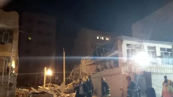 4 کشته در انفجار ساختمان در منظریه تبریز + فیلم و عکس