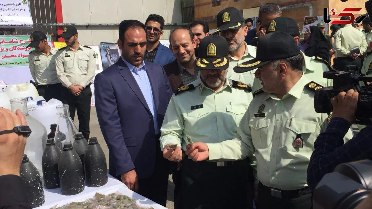 انهدام 2 باند بزرگ قاچاق مواد مخدر و کشف  یک تن 400 کیلوگرم مواد مخدر
