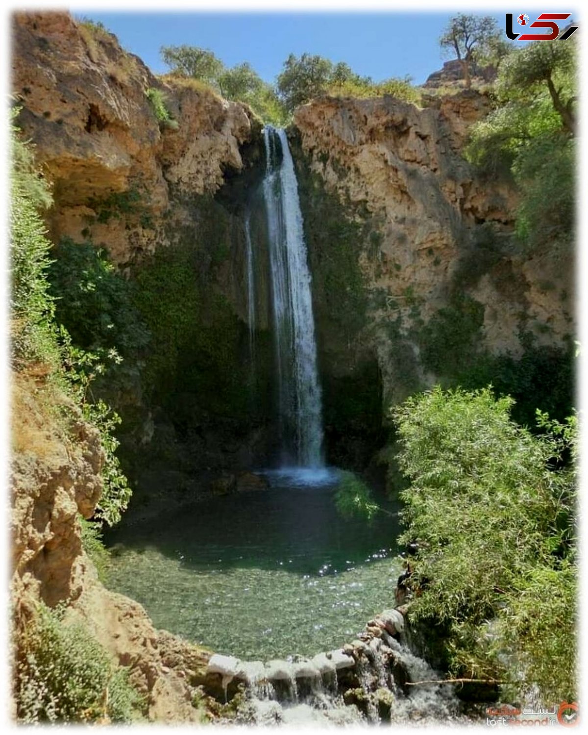 آبشار روستای آبگرم کلات نادری در فهرست میراث طبیعی ملی ثبت شد