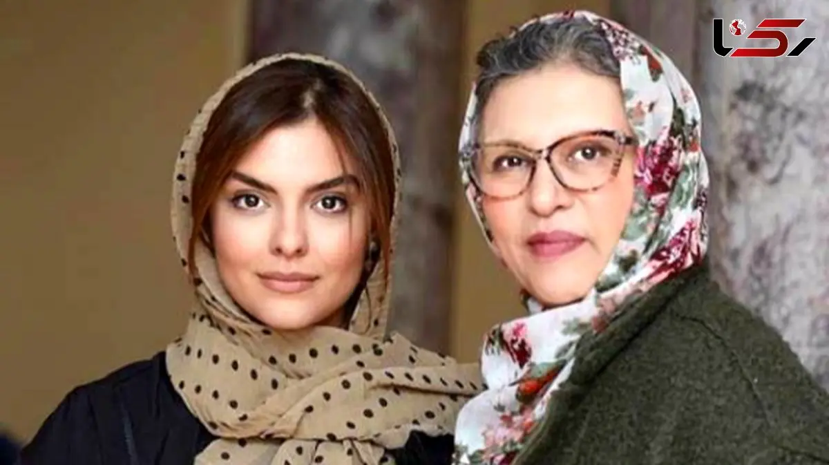 عکس ها /  تصویری عاشقانه از رویا تیموریان و دخترش دنیا مدنى بازیگر نقش فرناز سریال رهایم نکن در سن ۶۵سالگی 