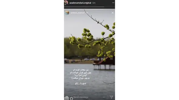 آزاده نامداری چه کسی را حلال کرد؟
