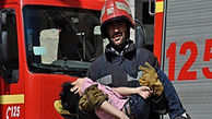 نجات 5 همدانی با تلاش آتش نشانان فداکار