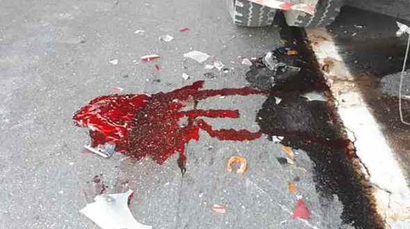 مرگ تلخ جوان موتور سوار در بزرگراه نواب