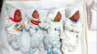 تولد نوزادان ۴ قلو در کاشان / همه شوکه شدند