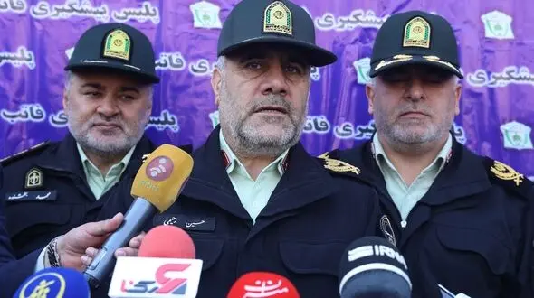 گزارش تصویری از بیست و سومین طرح رعد پلیس تهران+تصاویر