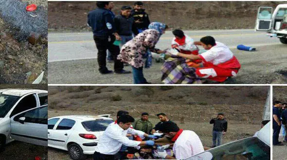 اسیدپاشی بر صورت یک زن جوان در تصادف ساختگی آزادشهر+ عکس 