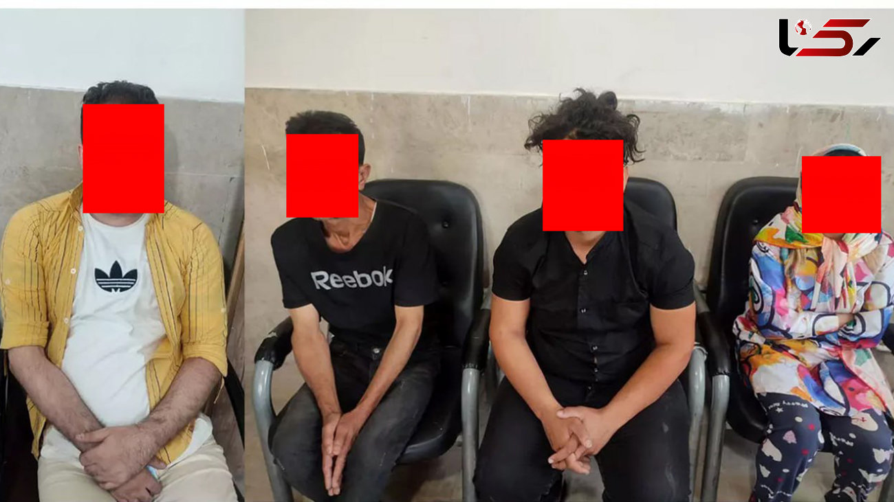 عکس 3 مرد و یک زن که مرد قزوینی را در تهران کشتند + جزئیات اعتراف