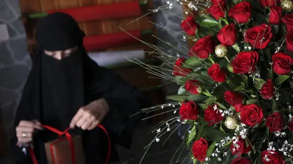 عربستان ولنتاین را به رسمیت شناخت +عکس 