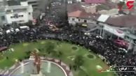 حضور مردم زاهدان، گرگان و بیرجند در راهپیمایی ۲۲ بهمن + فیلم 