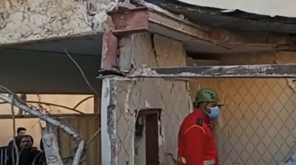 زنده به گور شدن پیرزن تبریزی در حادثه وحشتناک + فیلم