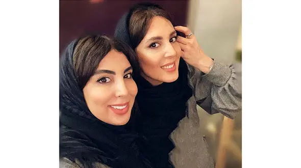 شباهت باورنکردنی لیلا بلوکات و خواهرش+عکس
