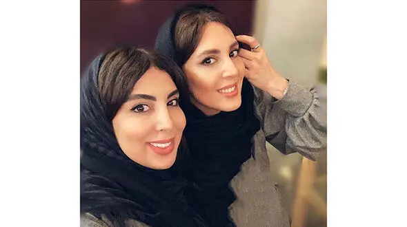 شباهت باورنکردنی لیلا بلوکات و خواهرش+عکس