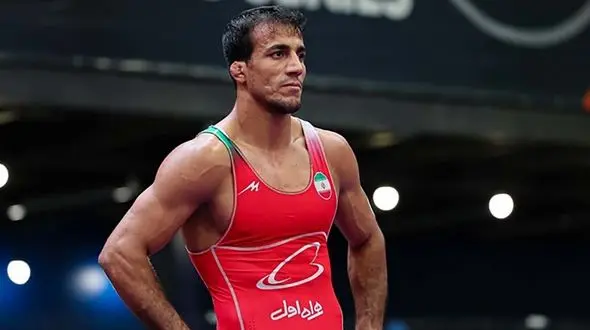 فیلم لحظه به لحظه طلایی شدن محمدعلی گرایی در فینال مسابقات کشتی جهان