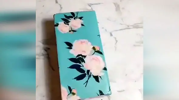 چطور بدون چسب کاری هدیه مان را کادو کنیم ؟ + فیلم 