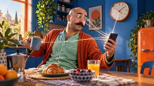 چرا صبح‌ ها اول سراغ گوشی می‌رویم؟ / راز ۲۰ دقیقه اول روز 