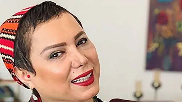 خاطره بازی شراره درشتی با تصویر همسر مرحومش!