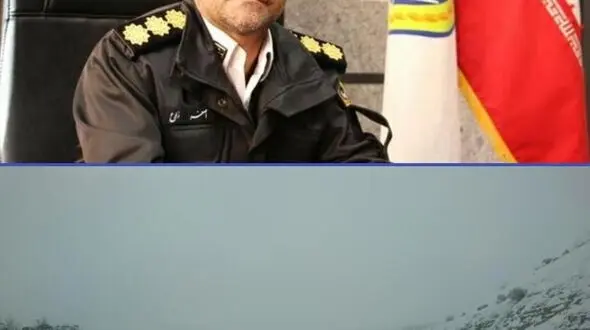 بارش برف در محورهای جنوبی و غربی اصفهان