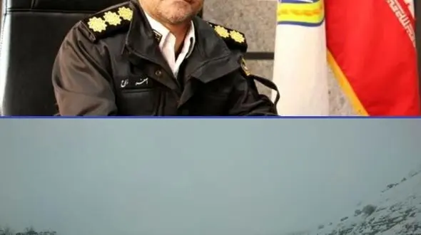 بارش برف در محورهای جنوبی و غربی اصفهان