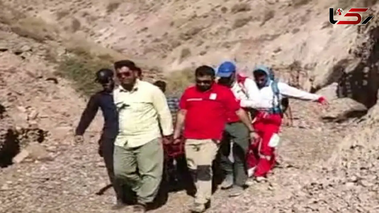 لحظات نفس‌گیر نجات مرد ۴۱ ساله از ارتفاعات آبدانان