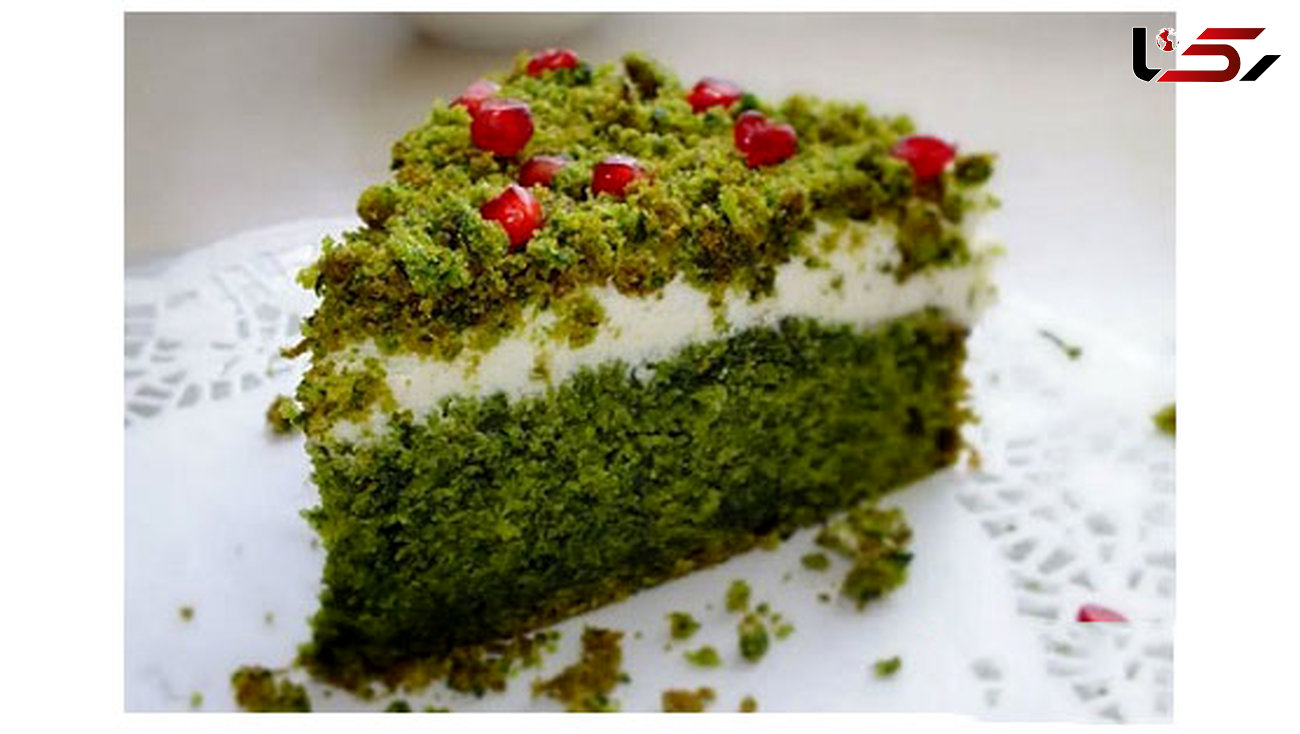 طرز تهیه کیک سبز /این خوشمزه سرشار از آهن است