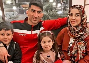 بارانا دختر علیرضا بیرانوند و اکرم بانو در اوج آمادگی جسمانی در نوجوانی اش/ شباهت اکرم بانو به دخترش در این سن و سال جدید + عکس