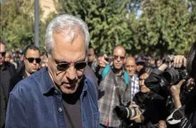 فیلم/ دلیل غیبت مهران مدیری در خاکسپاری اکبر عبدی چه بود؟ 