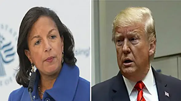ترامپ خطاب به رایس: تو برای امنیت ملی ما فاجعه بودی!