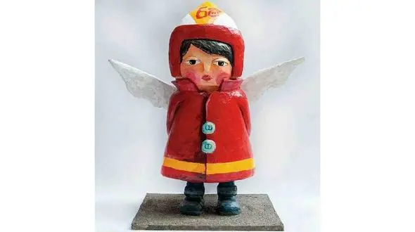 رونمایی از یادمان آتشنشانان فداکار 