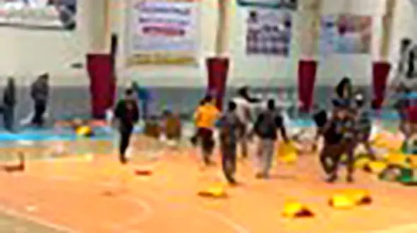 دستگیری ۱۲ نفر از عوامل ایجاد نزاع و درگیری در سالن ورزشی بندرگز 