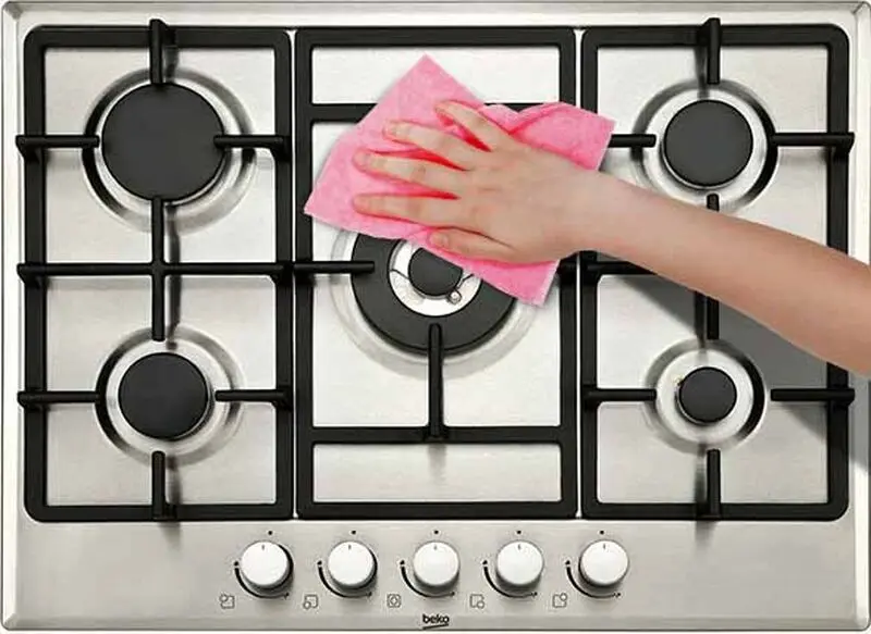 تمیز نکردن اجاق گاز