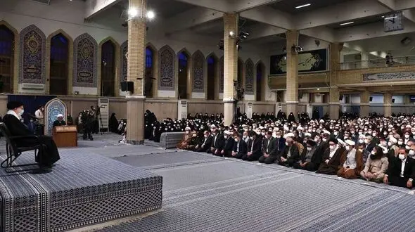 دیدار مردم قم با رهبر انقلاب اسلامی