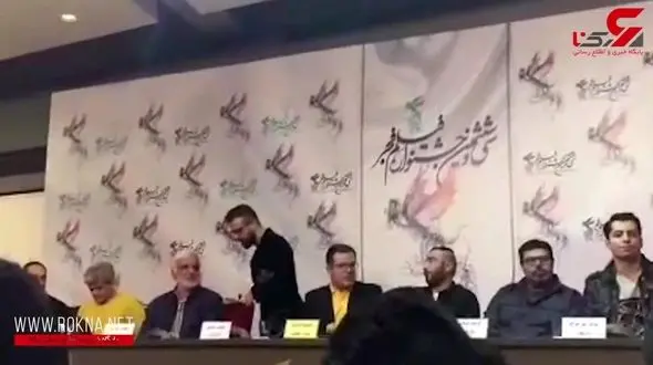 واکنش تند هومن سیدی به یک خبرنگار +فیلم