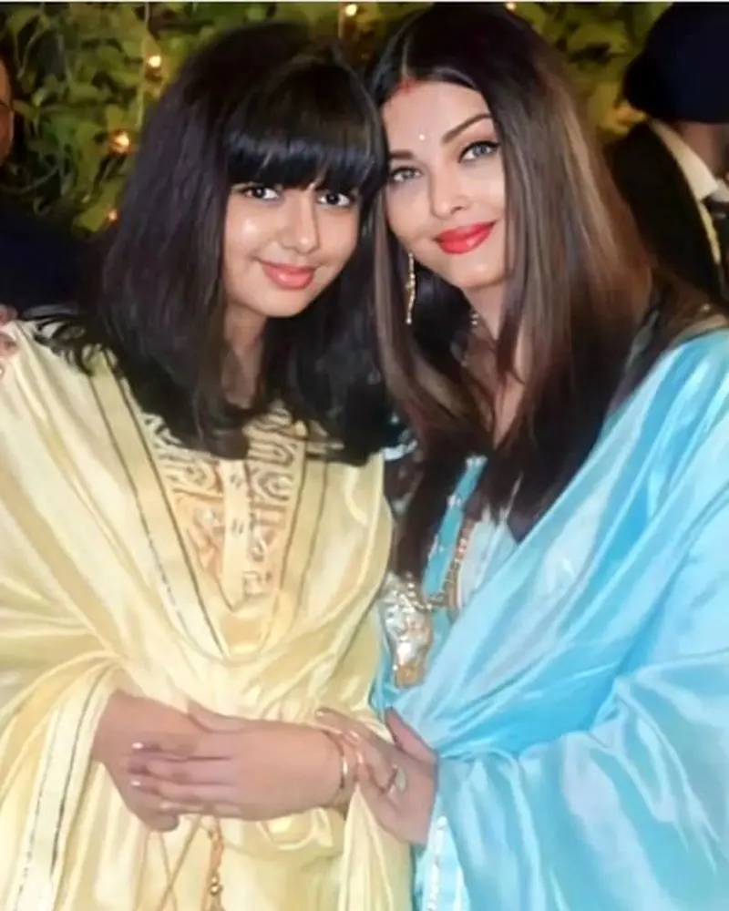 آیشواریا و دخترش