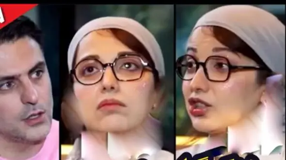 فیلم / روشنک گرامی: بدجوری عاشق یه پسره بودم، هنوزم حلقش تو دستمه ولی اون .../ علی تو زن داری ؟ نومزد داری ؟ /  علی ضیا: اینجوری دیگه ...