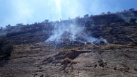 آتش سوزی در مراتع ملاوی پلدختر