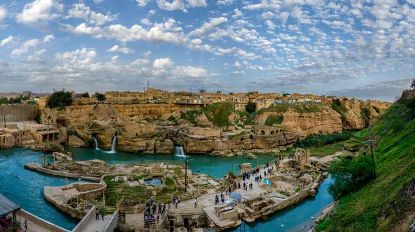 از سازه‌های آبی شوشتر تا شهر زیبای کامیاران در استان کردستان