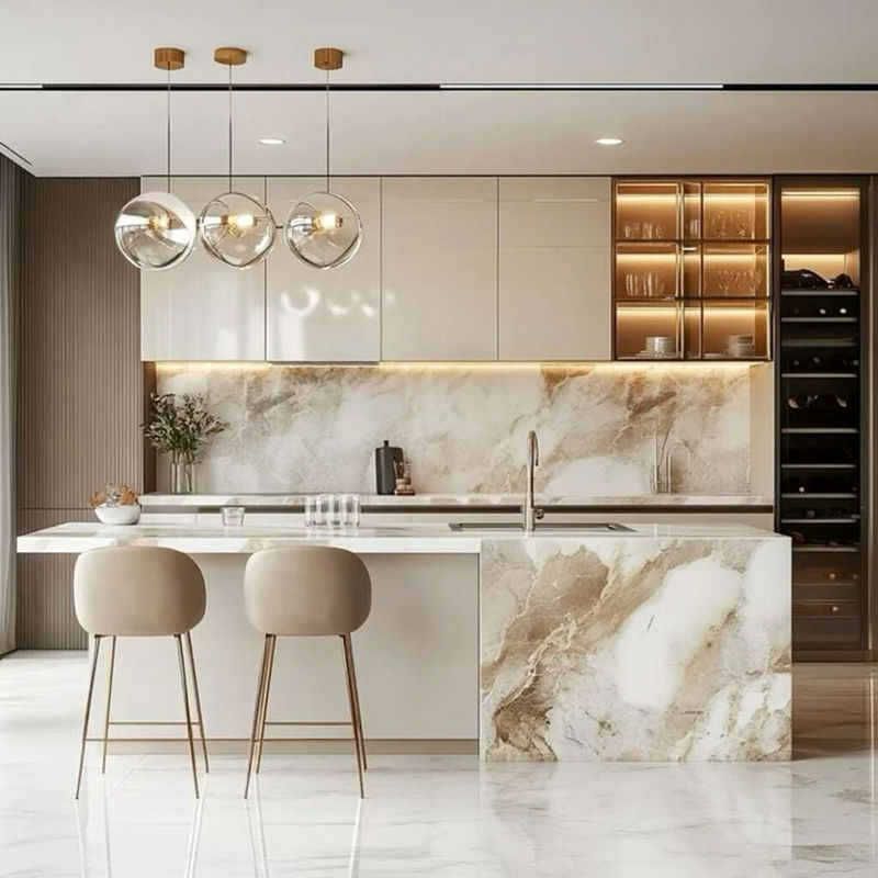 طراحی کابینت آشپزخانه مدرن
