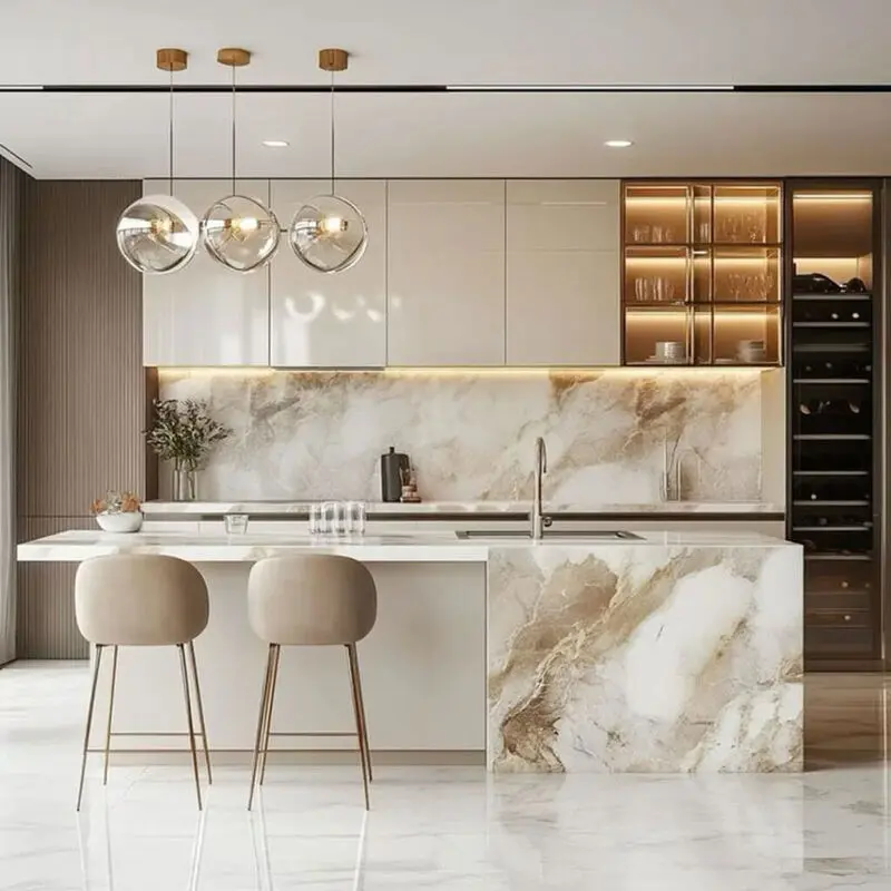 طراحی کابینت آشپزخانه مدرن
