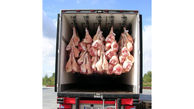 حادثه عجیب برای تریلی حمل گوشت! 