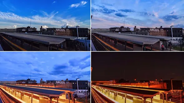 ثبت یک شبانه روز کامل در تایم لپس توسط یک عکاس خوش ذوق+فیلم