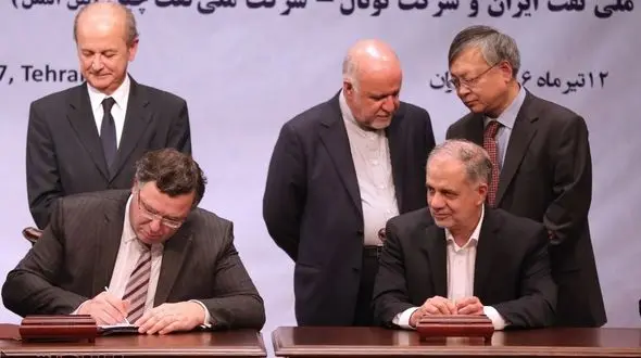 پاسخ به دلواپسان قرارداد با توتال 