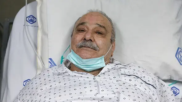 فیلم آخرین وضعیت محمد کاسبی بازیگر مرد به خاطر کرونا
