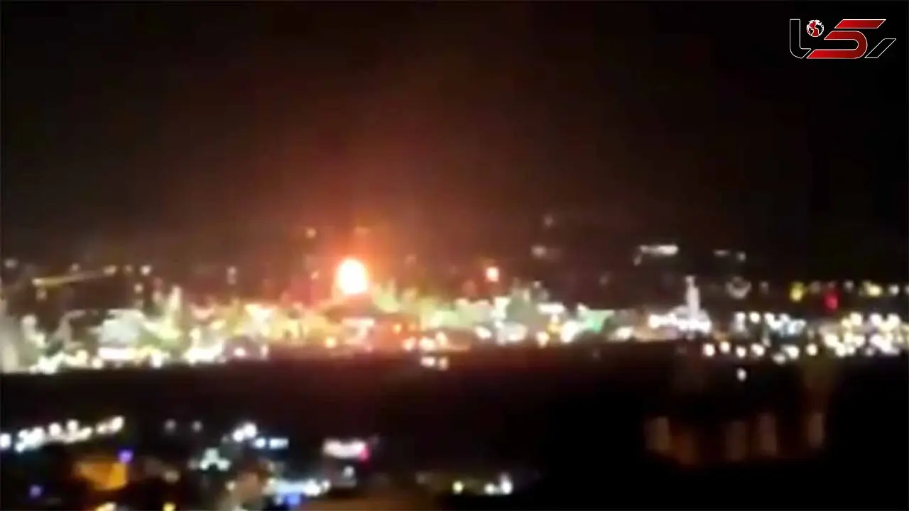 انفجار و آژیر خطر در شهر حیفا