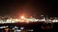 آتش‌سوزی در پالایشگاه نفتی حیفا + فیلم
