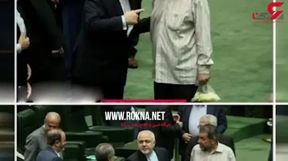 واکنش علی ضیا به حضور نماینده‌ای با پاکت خربزه در مجلس؛ می‌ذاشتی زنگ تفریح با رفقات می‌خوردی! +فیلم 