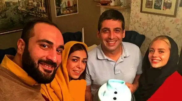 نگاهی به چهره شاد و خوشحال بازیگران مرد در کنار خواهرانشان؛ از شاهرخ استخری و پوریا پورسرخ تا ساعد سهیلی و پژمان بازغی